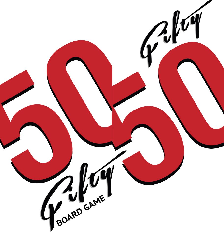 50-50 Kenyan Board Game logo